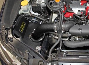 Subaru WRX STi Performance Air Intake - AEM Induction - Cold Air Intake System - Wrinkle Black - `15-`17